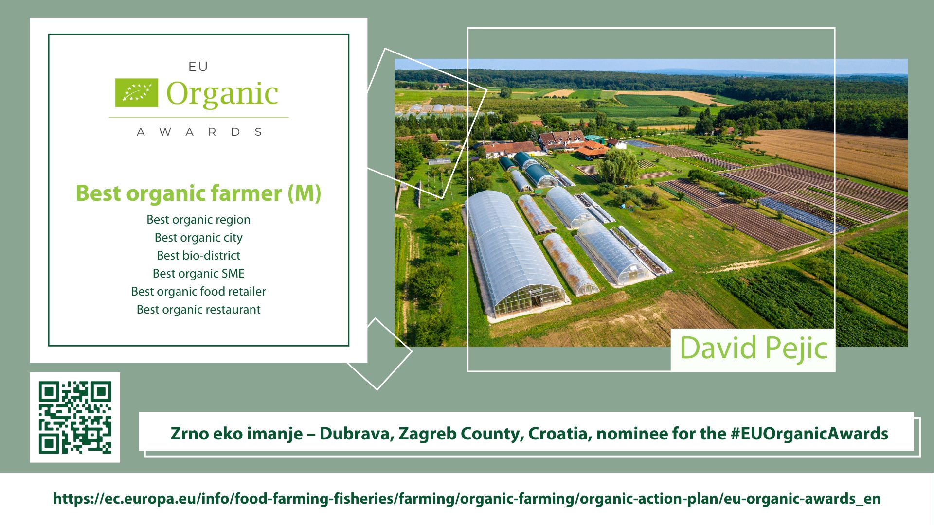 EU Organic Awards farmer M Zrno eko imanje