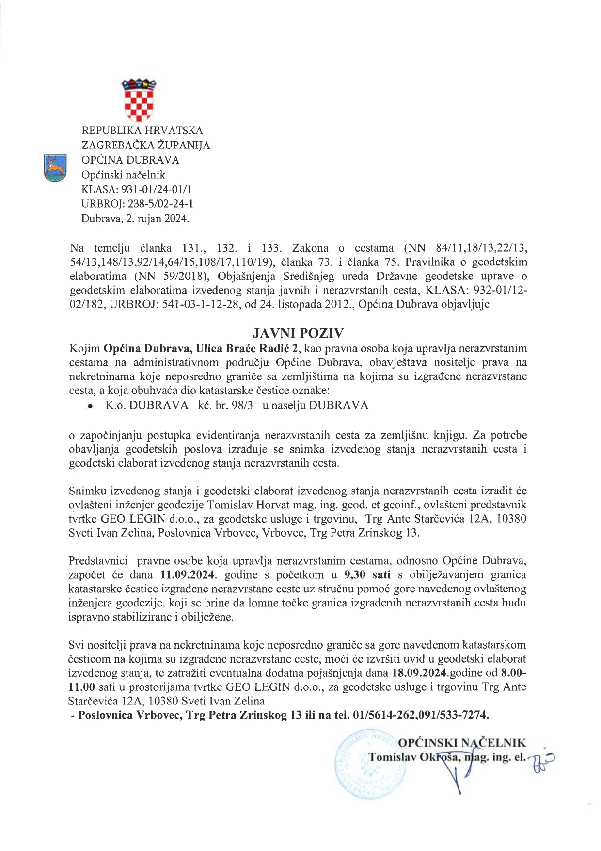 JAVNI POZIV page 0001