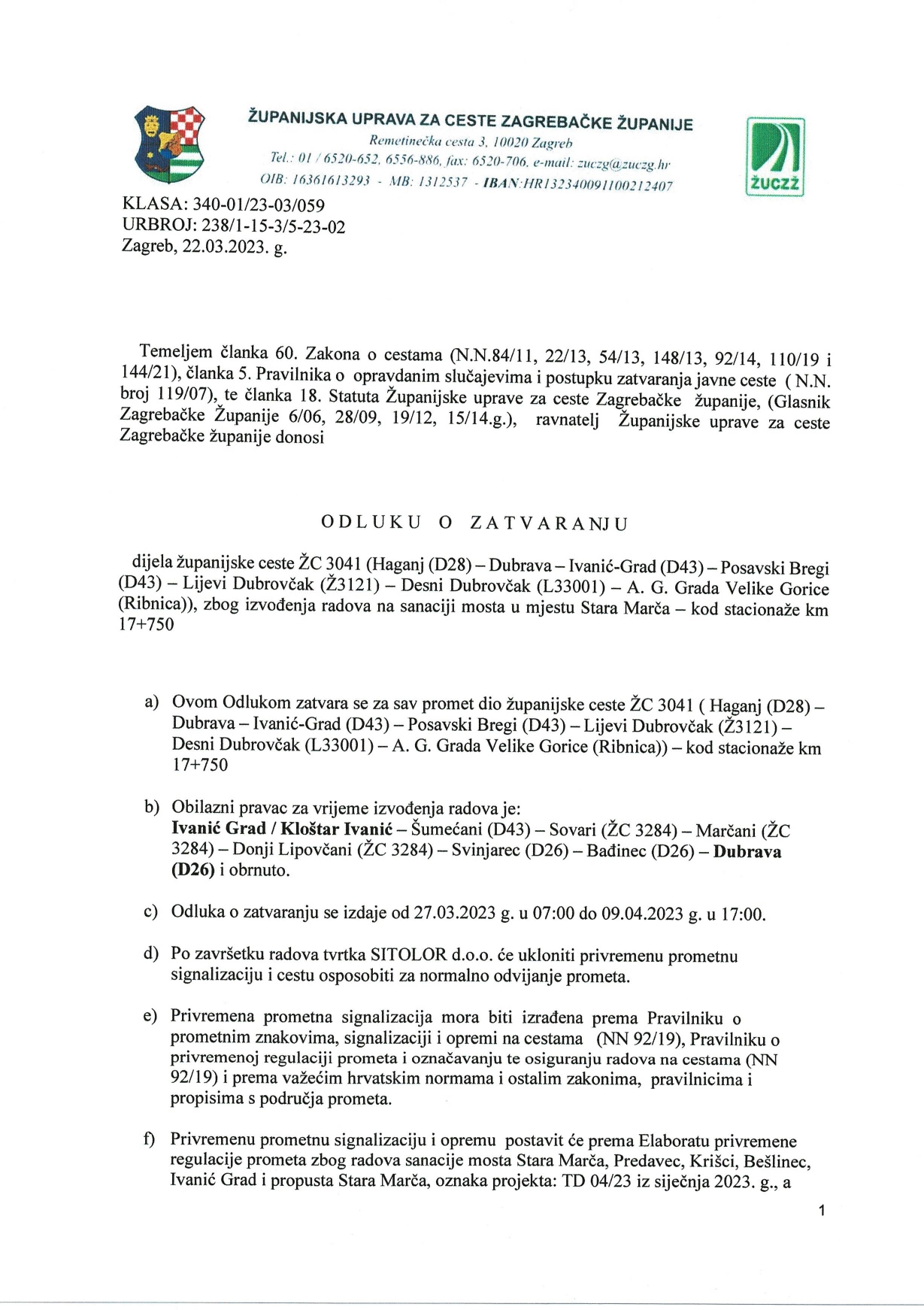 odluka o zatvaranju 3041 page 0001